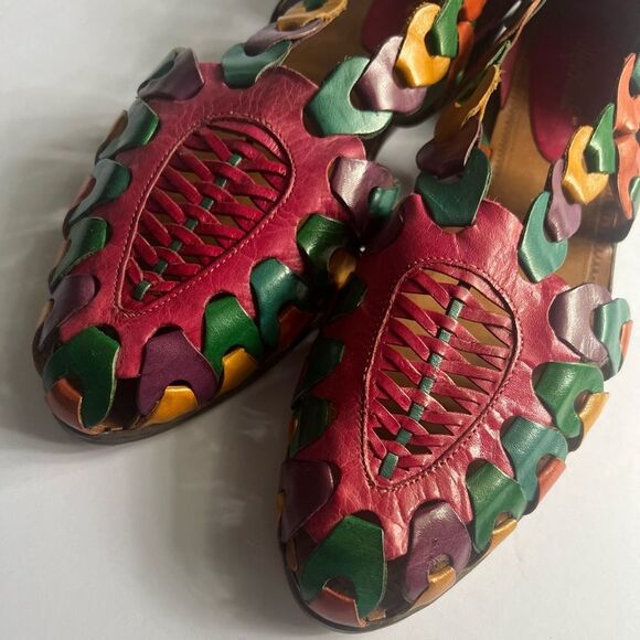 Ladies Miramonte Vintage Huarache Sandals 9 - Picture 6 of 7